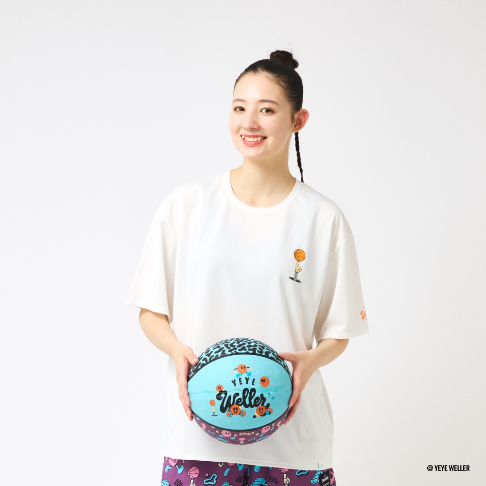 イェイェ・ウェラー ストリート スウィッシュ ターコイズ×マルーン 7号