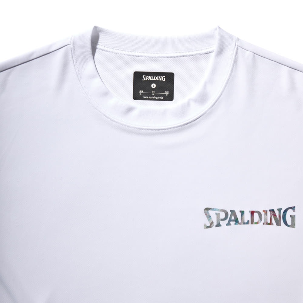 Tシャツ ホログラム ワードマーク SMT22128 | スポルディング