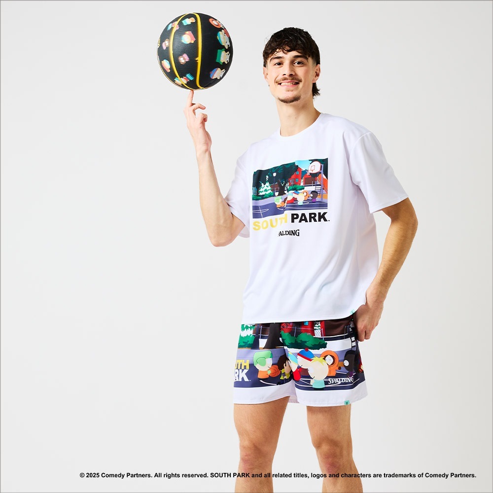 Tシャツ サウスパーク レッツ プレイ フープス SMT25042SP【3カラー展開】