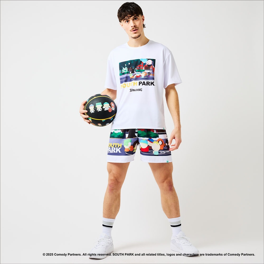 Tシャツ サウスパーク レッツ プレイ フープス SMT25042SP【3カラー展開】