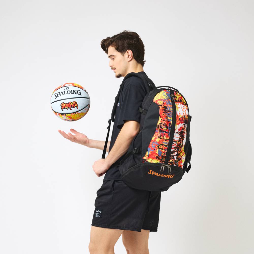 グラフィティ オレンジ×レッド ラバー 7号球 85-264J 