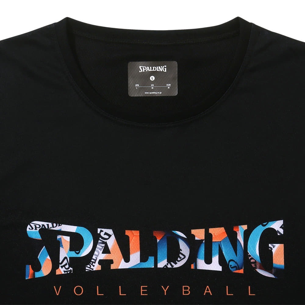 【Early Summer SALE：40%OFF 6/4 0時～6/18 23時59分まで】バレーボールTシャツ ボールプリント ロゴ SMT24021V