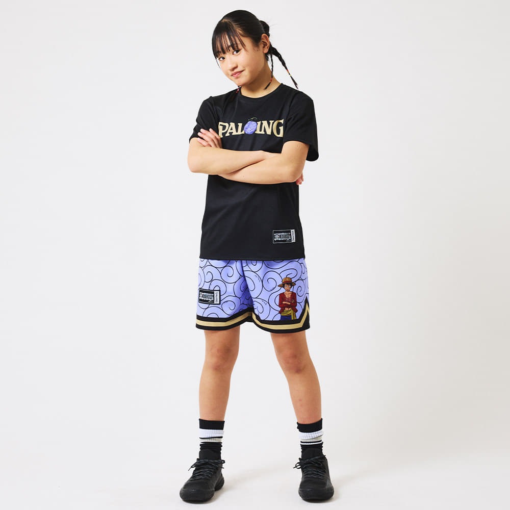 ジュニア ジャージーショーツ ONE PIECEゴムゴムの実 SJP25163P 【1カラー展開】