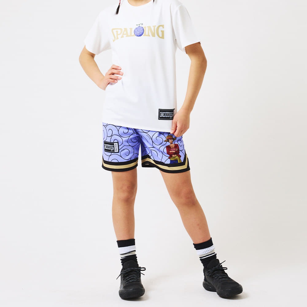 ジュニア ジャージーショーツ ONE PIECEゴムゴムの実 SJP25163P 【1カラー展開】