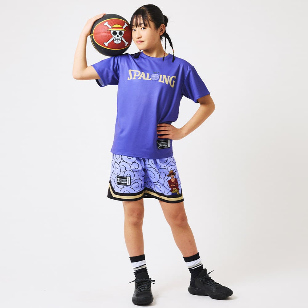 ジュニア ジャージーショーツ ONE PIECEゴムゴムの実 SJP25163P 【1カラー展開】