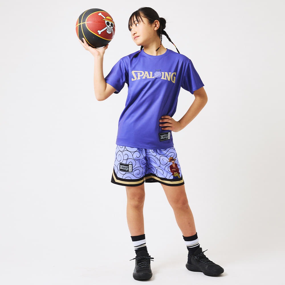 ジュニア ジャージーショーツ ONE PIECEゴムゴムの実 SJP25163P 【1カラー展開】