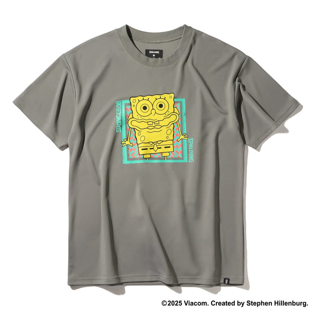 Tシャツ スポンジ・ボブ チェッカーフラッグ SMT25046S【4カラー展開】