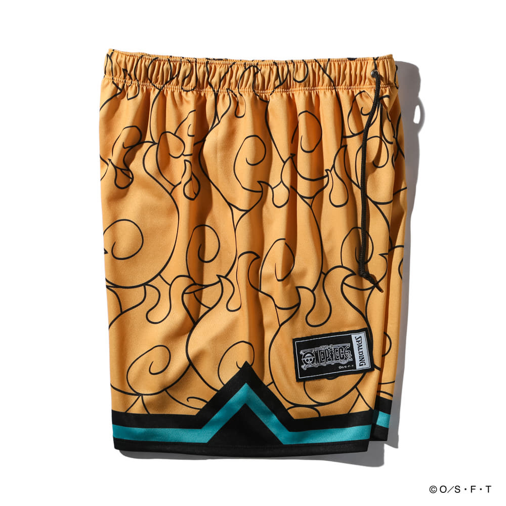 ジュニア ジャージーショーツ ONE PIECEメラメラの実 SJP25164P 【1カラー展開】