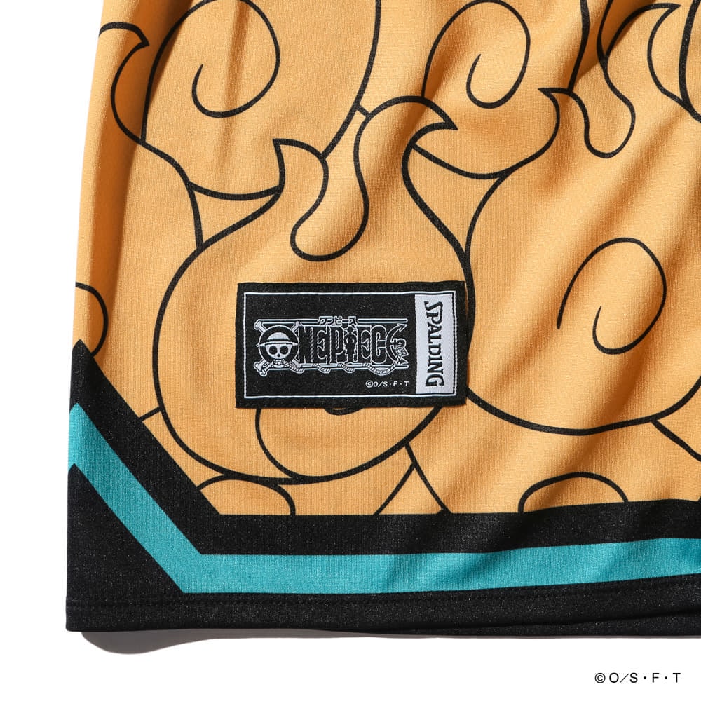 ジュニア ジャージーショーツ ONE PIECEメラメラの実 SJP25164P 【1カラー展開】