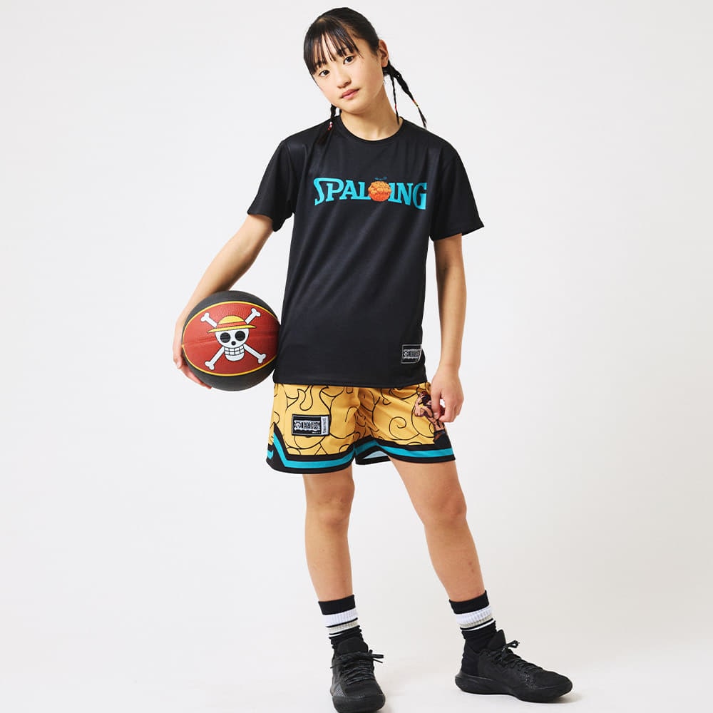 ジュニア ジャージーショーツ ONE PIECEメラメラの実 SJP25164P 【1カラー展開】