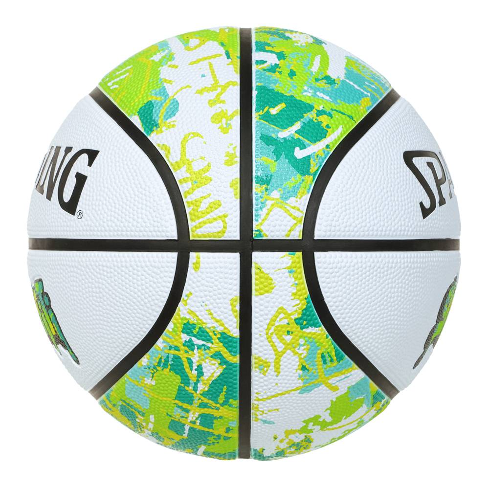 グラフィティ グリーン×イエロー ラバー 7号球 85-266J