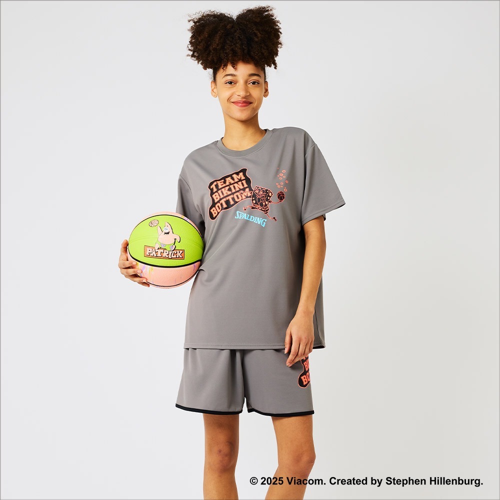 Tシャツ スポンジ・ボブ チーム ビキニボトム SMT25048S【3カラー展開】