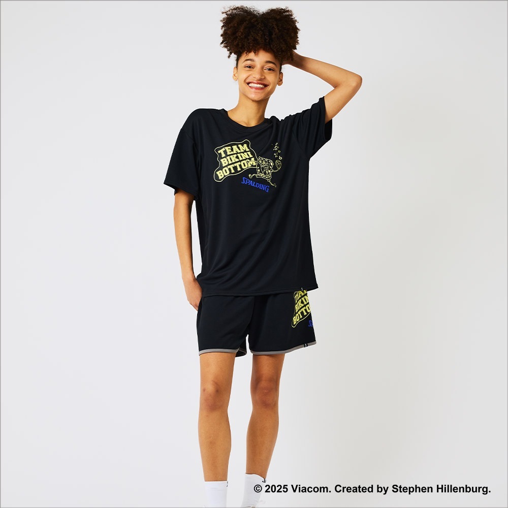Tシャツ スポンジ・ボブ チーム ビキニボトム SMT25048S【3カラー展開】