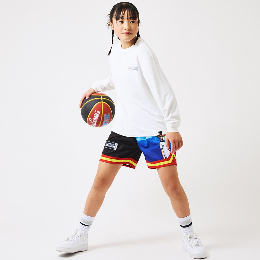 ジュニア ジャージーショーツ ONE PIECE ルフィ＆シャンクス SJP25166P 【1カラー展開】