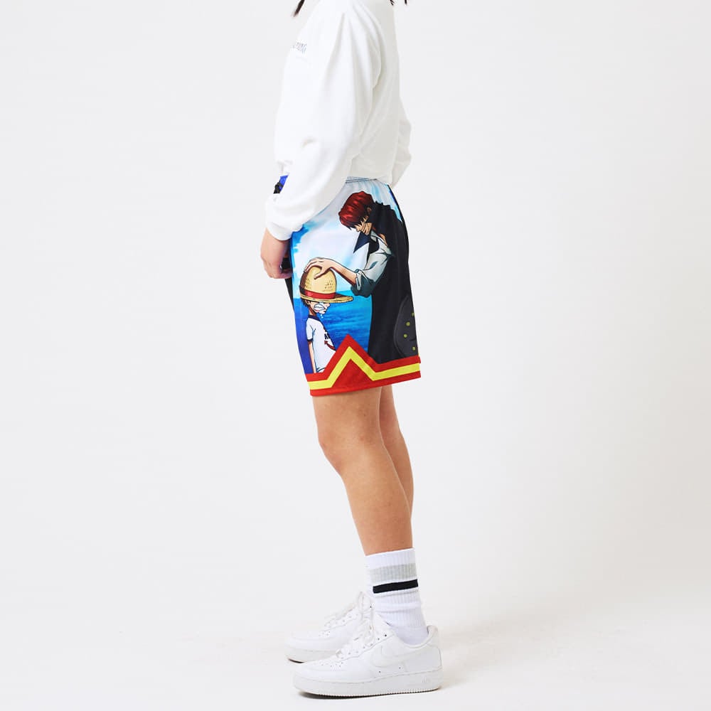 ジュニア ジャージーショーツ ONE PIECE ルフィ＆シャンクス SJP25166P 【1カラー展開】