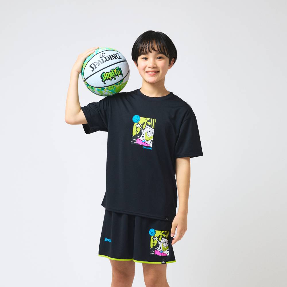 グラフィティ グリーン×イエロー ラバー 5号球 85-268J 