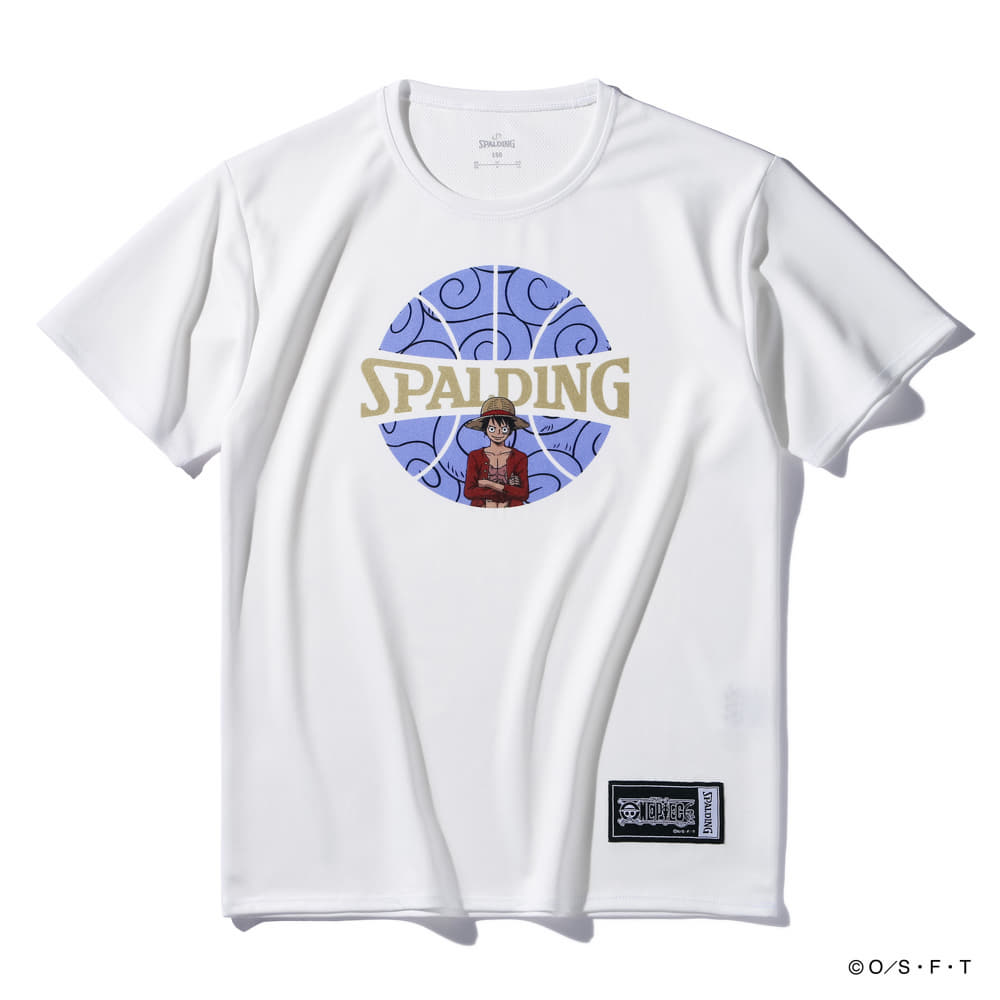 ジュニア Tシャツ ONE PIECEゴムゴムの実 ボールプリント SJT25157P 【3カラー展開】