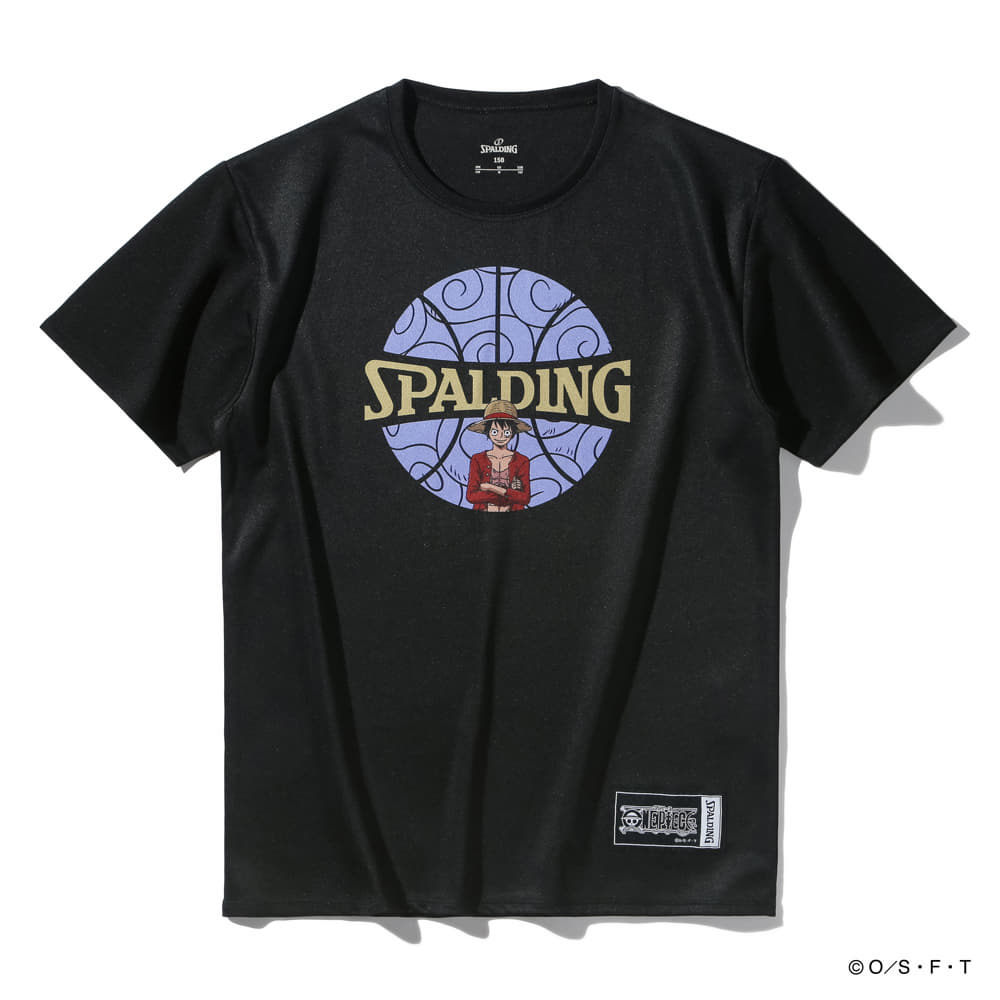 ジュニア Tシャツ ONE PIECEゴムゴムの実 ボールプリント SJT25157P 【3カラー展開】