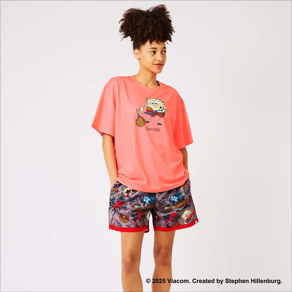 ジャージーショーツ スポンジ・ボブ クラビー パーティ SMP25051S【4カラー展開】