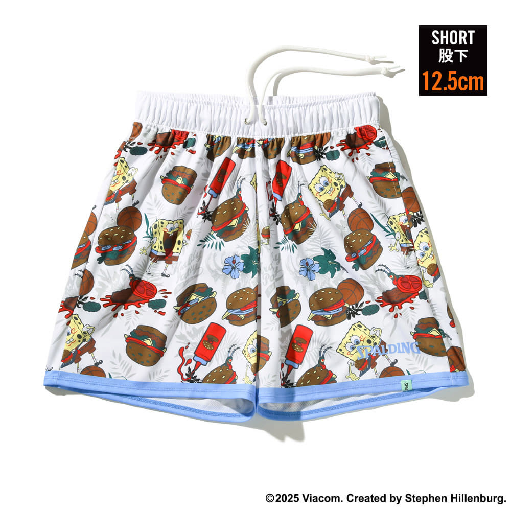 ジャージーショーツ スポンジ・ボブ クラビー パーティ SMP25051S【4カラー展開】