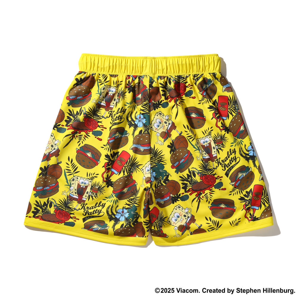 ジャージーショーツ スポンジ・ボブ クラビー パーティ SMP25051S【4カラー展開】