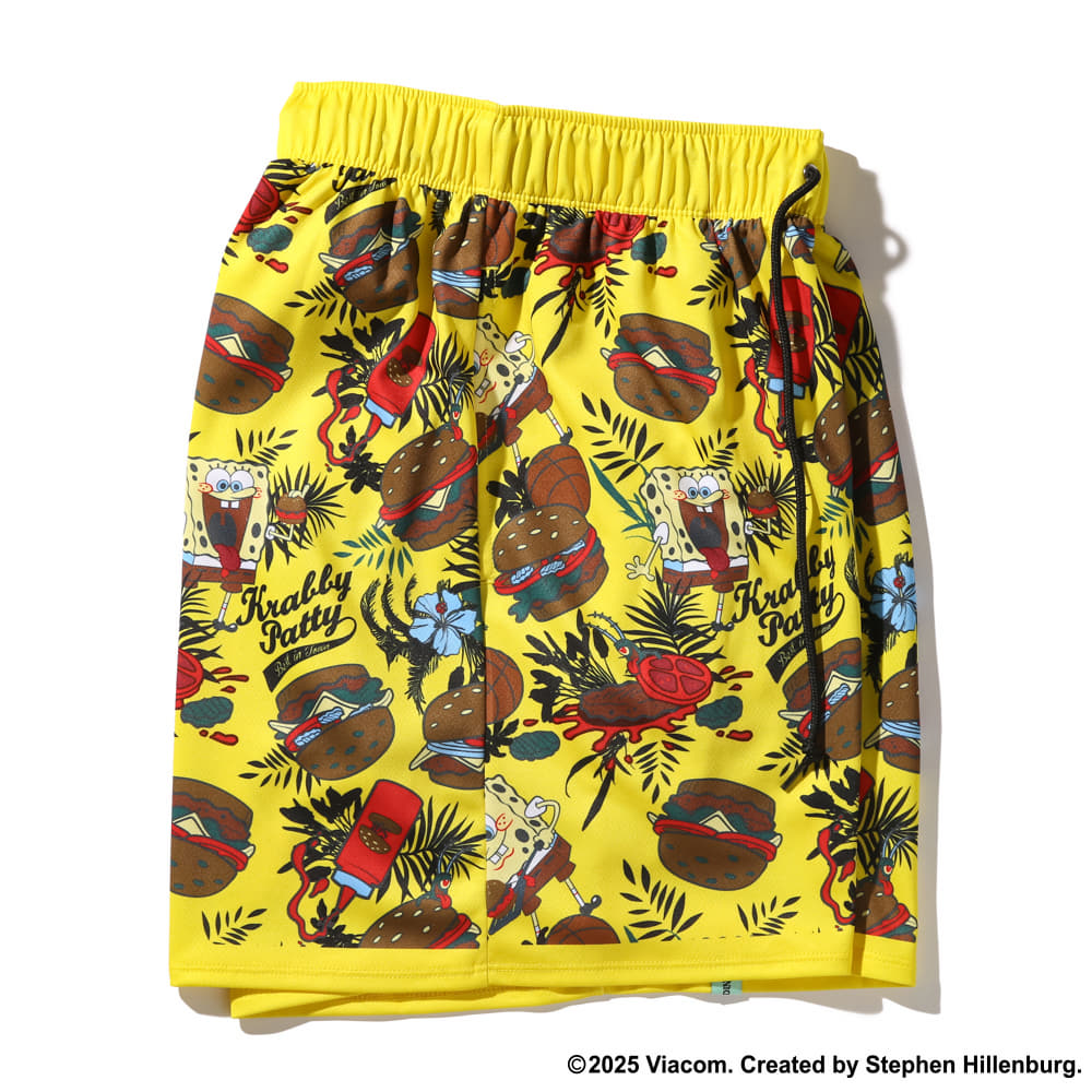ジャージーショーツ スポンジ・ボブ クラビー パーティ SMP25051S【4カラー展開】