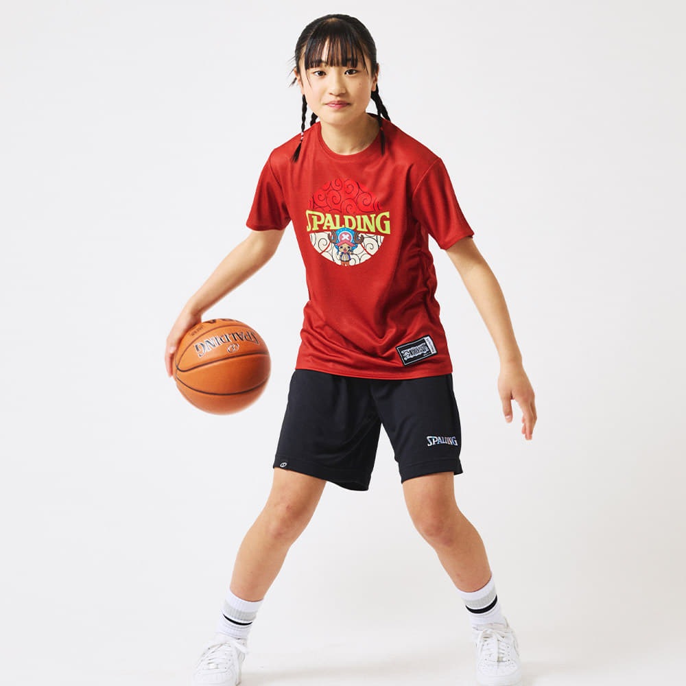 ジュニア Tシャツ ONE PIECEヒトヒトの実 ボールプリント SJT25159P 【3カラー展開】