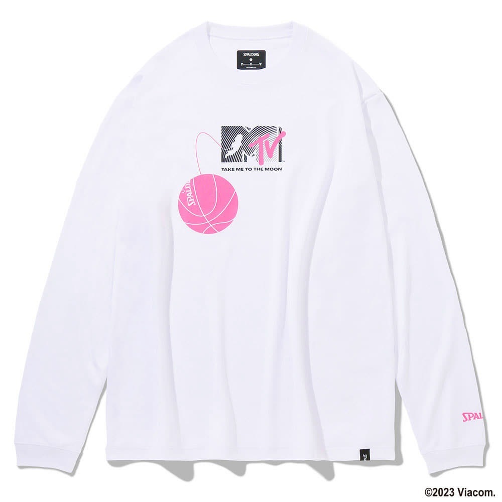 ロングスリーブTシャツ MTV フローティング ボール SMT23152M