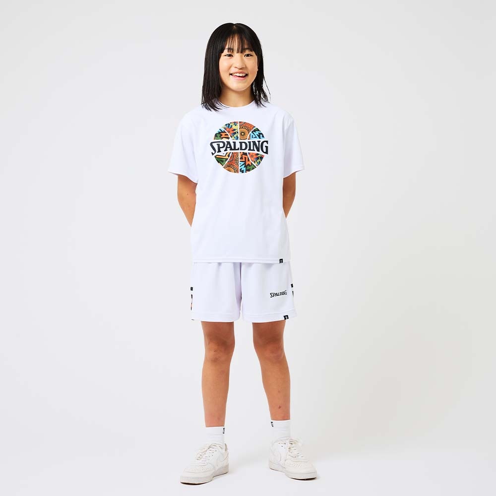 ジュニア Tシャツ アフリカン バティック ボールプリント SJT25053【3カラー展開】