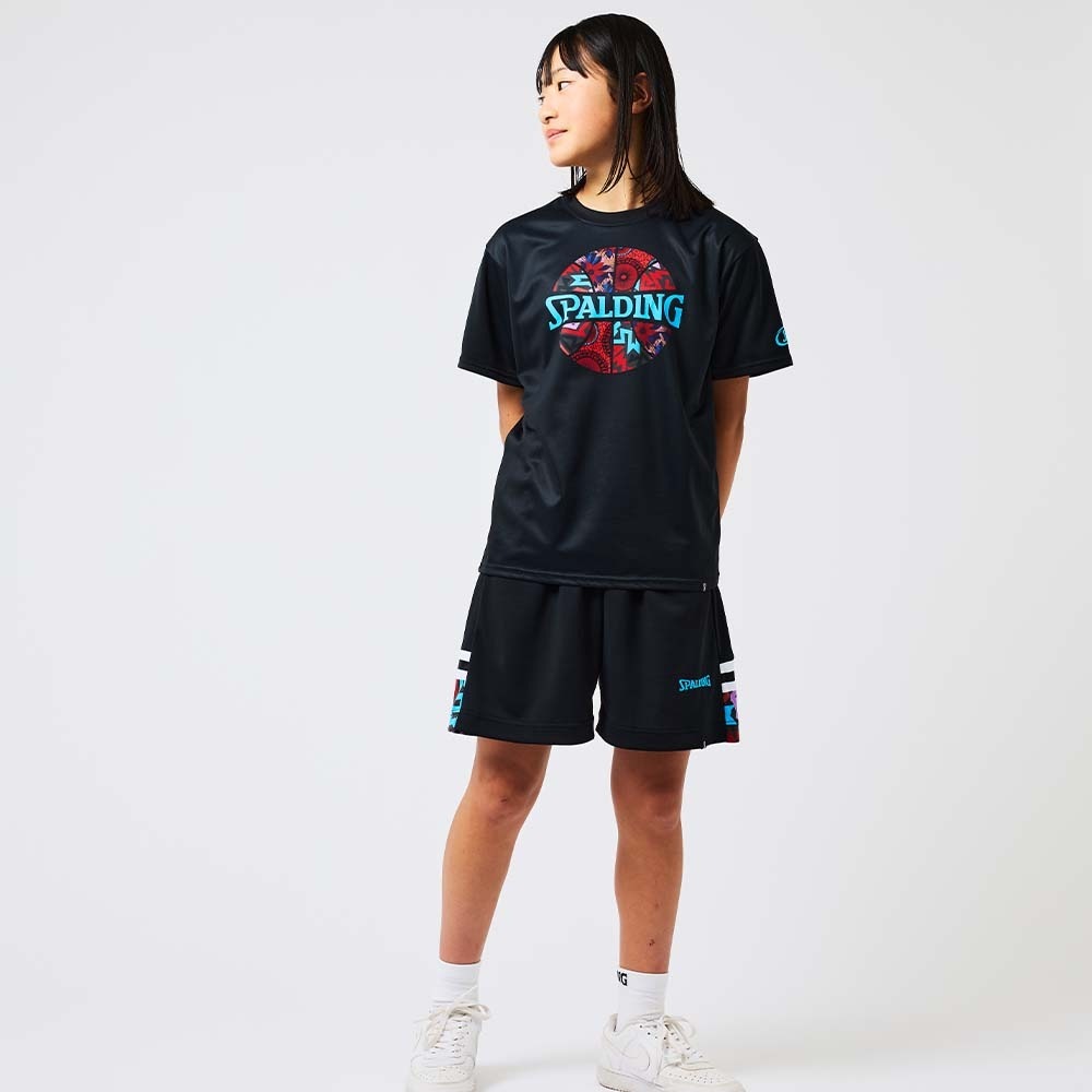 ジュニア Tシャツ アフリカン バティック ボールプリント SJT25053【3カラー展開】