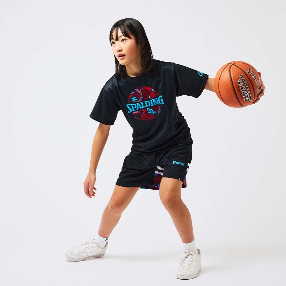 ジュニア Tシャツ アフリカン バティック ボールプリント SJT25053【3カラー展開】