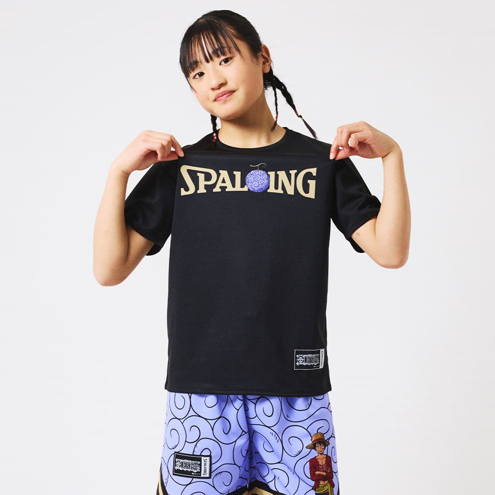 ジュニア Tシャツ ONE PIECEゴムゴムの実 ロゴ SJT25160P 【3カラー展開】