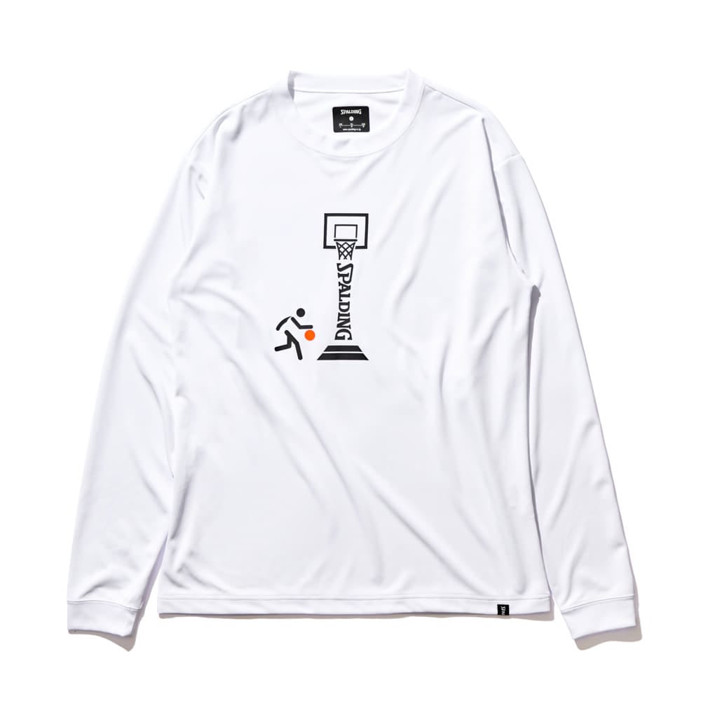 ロングスリーブ Tシャツ ピクトグラム Smt スポルディングジャパン公式サイト