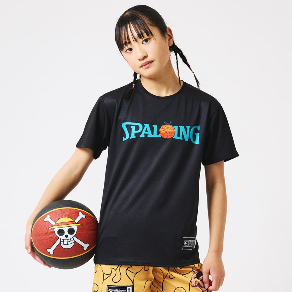 ジュニア Tシャツ ONE PIECEメラメラの実 ロゴ SJT25161P 【3カラー展開】