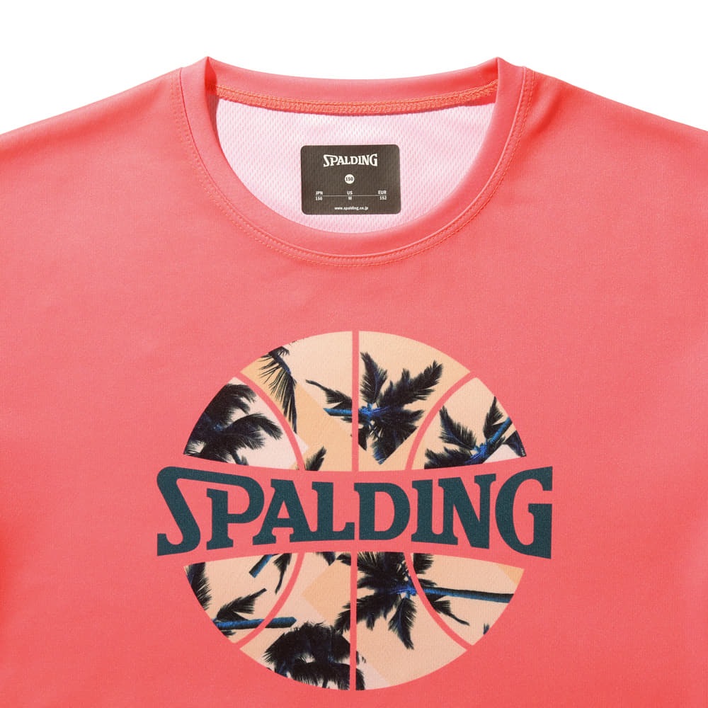 ジュニア Tシャツ パームツリー ボールプリント SJT25057【3カラー展開】