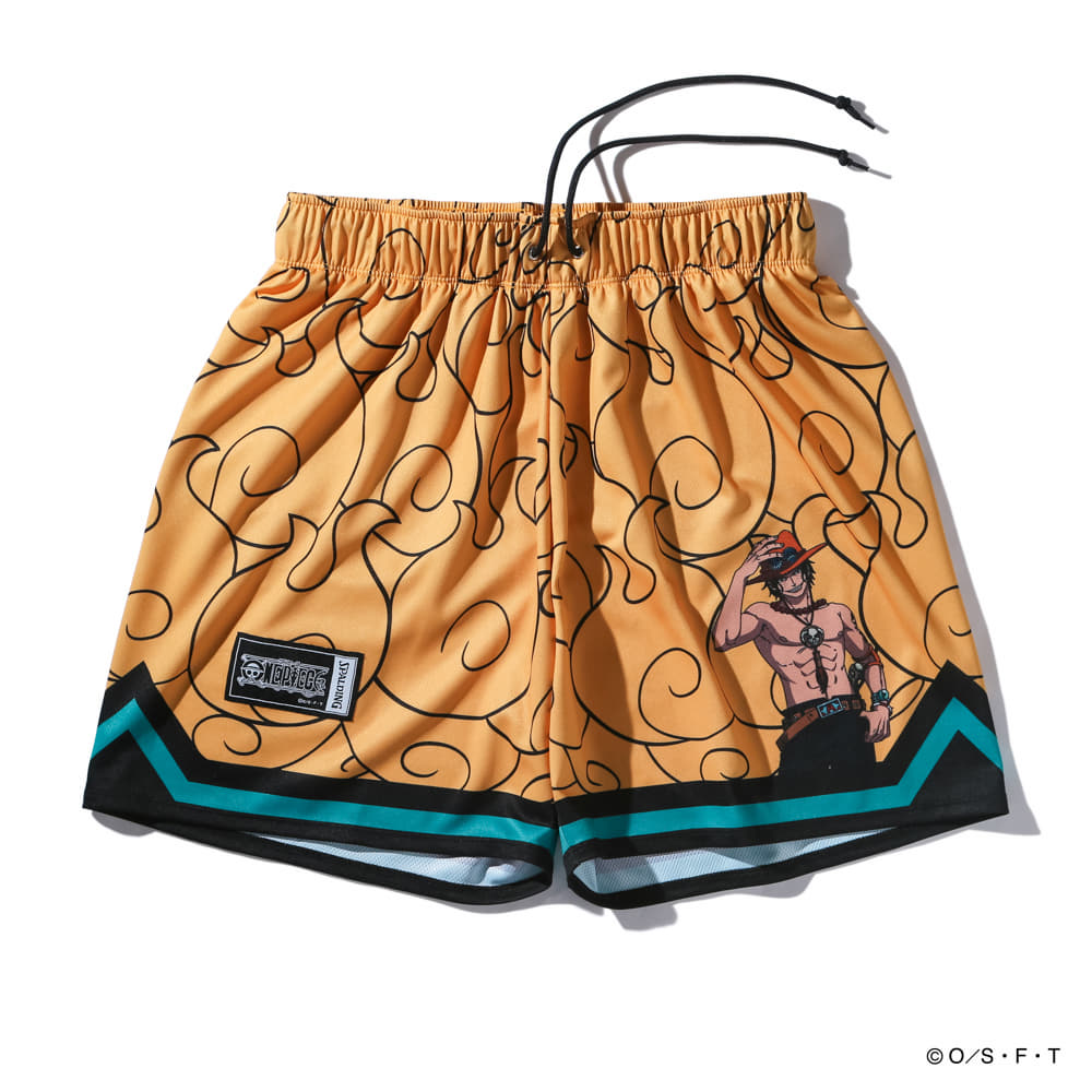 ジャージーショーツ ONE PIECEメラメラの実 SMP25108P 【1カラー展開】