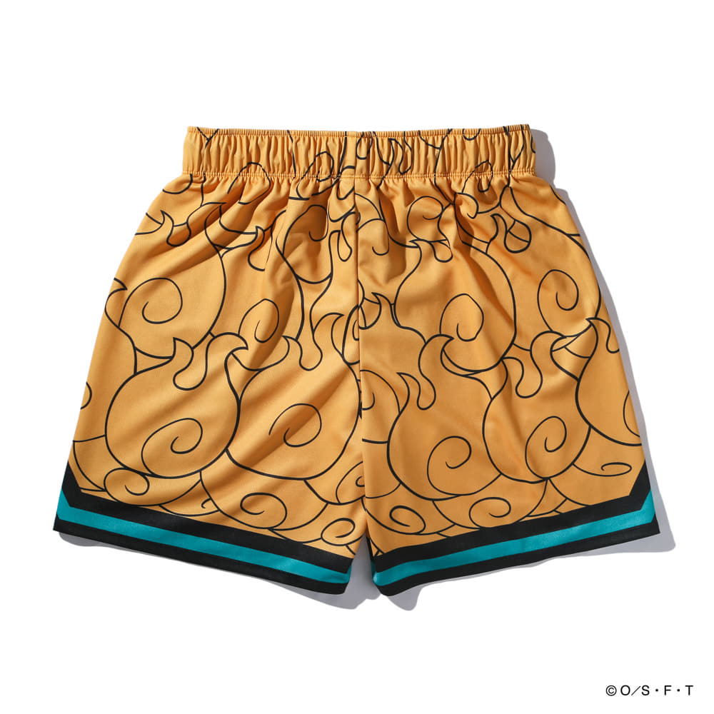 ジャージーショーツ ONE PIECEメラメラの実 SMP25108P 【1カラー展開】