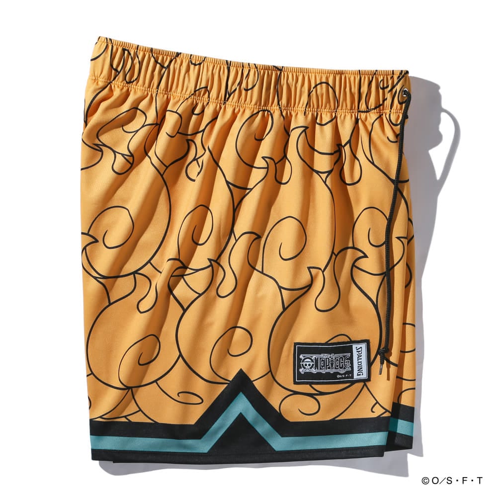 ジャージーショーツ ONE PIECEメラメラの実 SMP25108P 【1カラー展開】