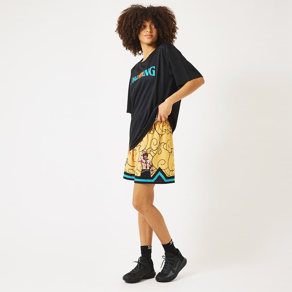 ジャージーショーツ ONE PIECEメラメラの実 SMP25108P 【1カラー展開】