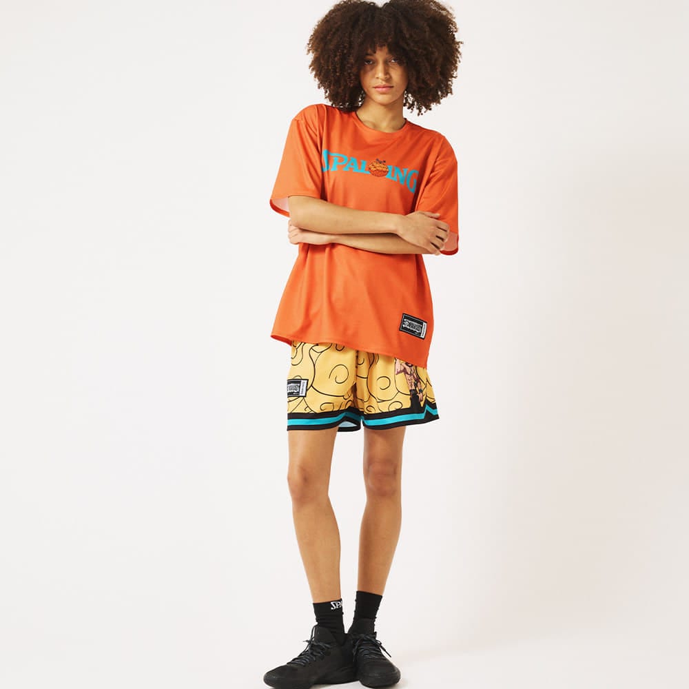 ジャージーショーツ ONE PIECEメラメラの実 SMP25108P 【1カラー展開】