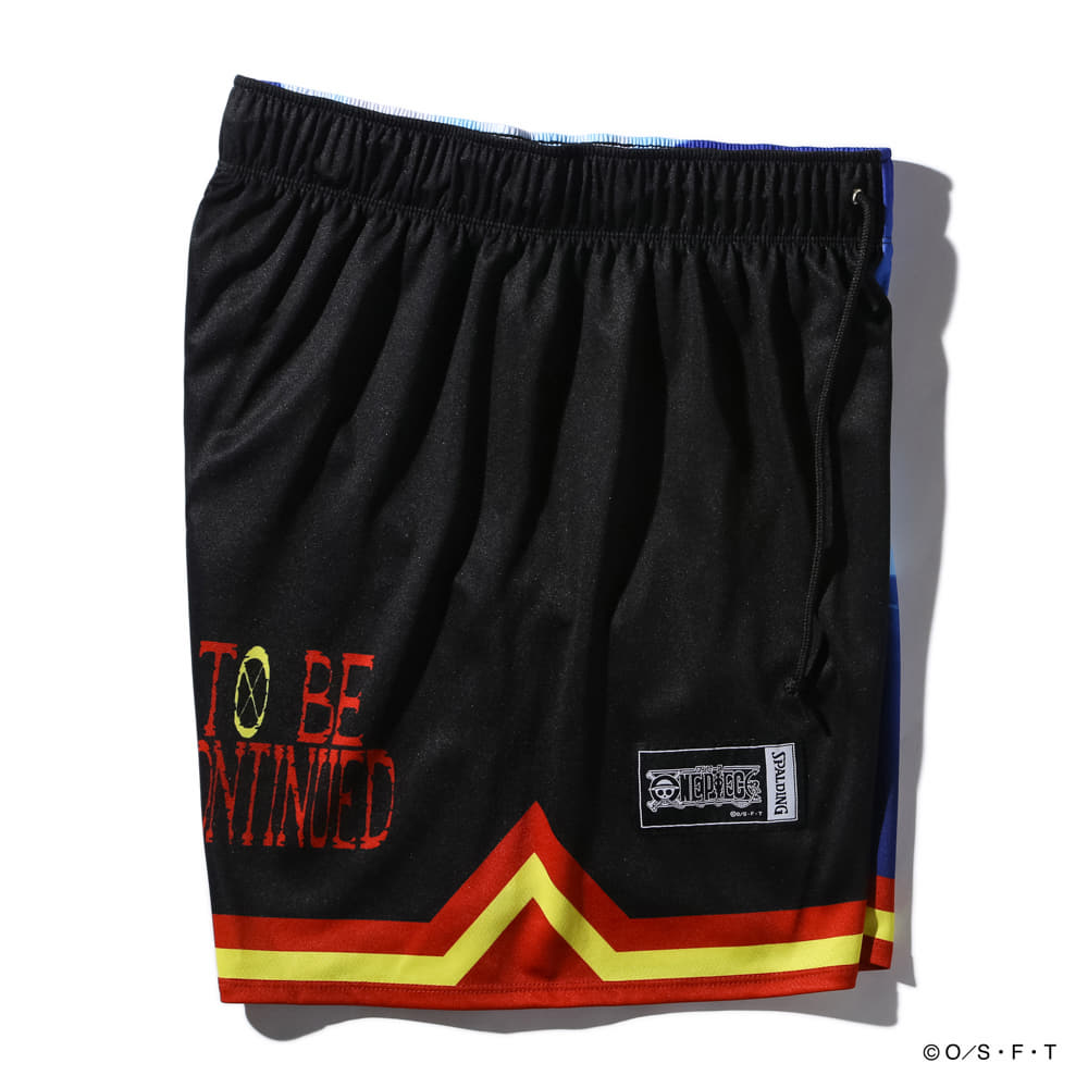 ジャージーショーツ ONE PIECE ルフィ＆シャンクス SMP25110P 【1カラー展開】