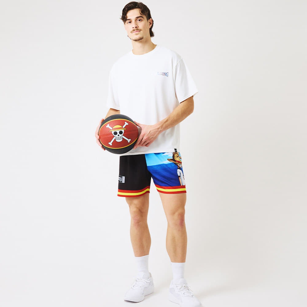 ジャージーショーツ ONE PIECE ルフィ＆シャンクス SMP25110P 【1カラー展開】