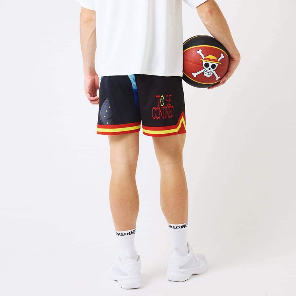 ジャージーショーツ ONE PIECE ルフィ＆シャンクス SMP25110P 【1カラー展開】