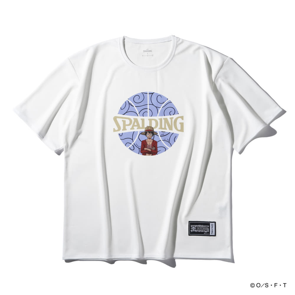 Tシャツ ONE PIECEゴムゴムの実 ボールプリント SMT25101P 【3カラー展開】