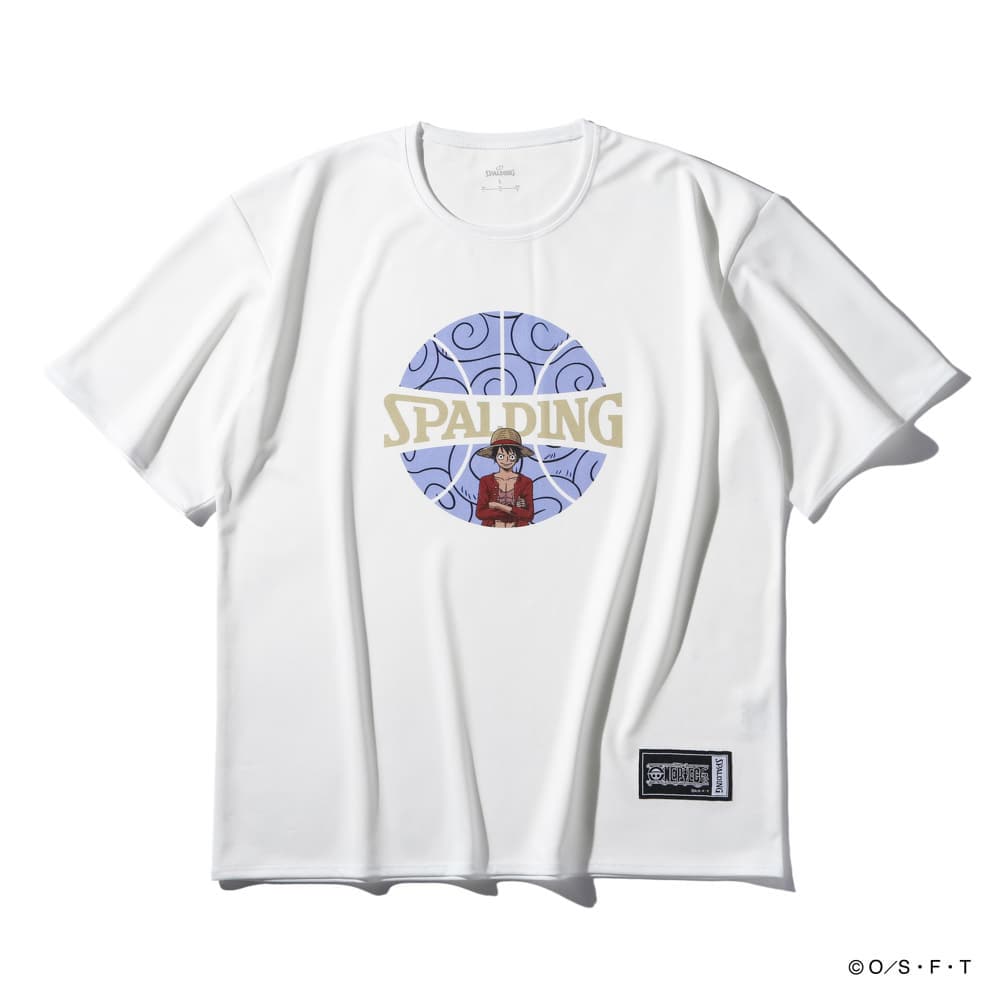 Tシャツ ONE PIECEゴムゴムの実 ボールプリント SMT25101P 【3カラー展開】