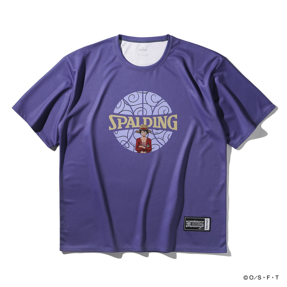 Tシャツ ONE PIECEゴムゴムの実 ボールプリント SMT25101P 【3カラー展開】