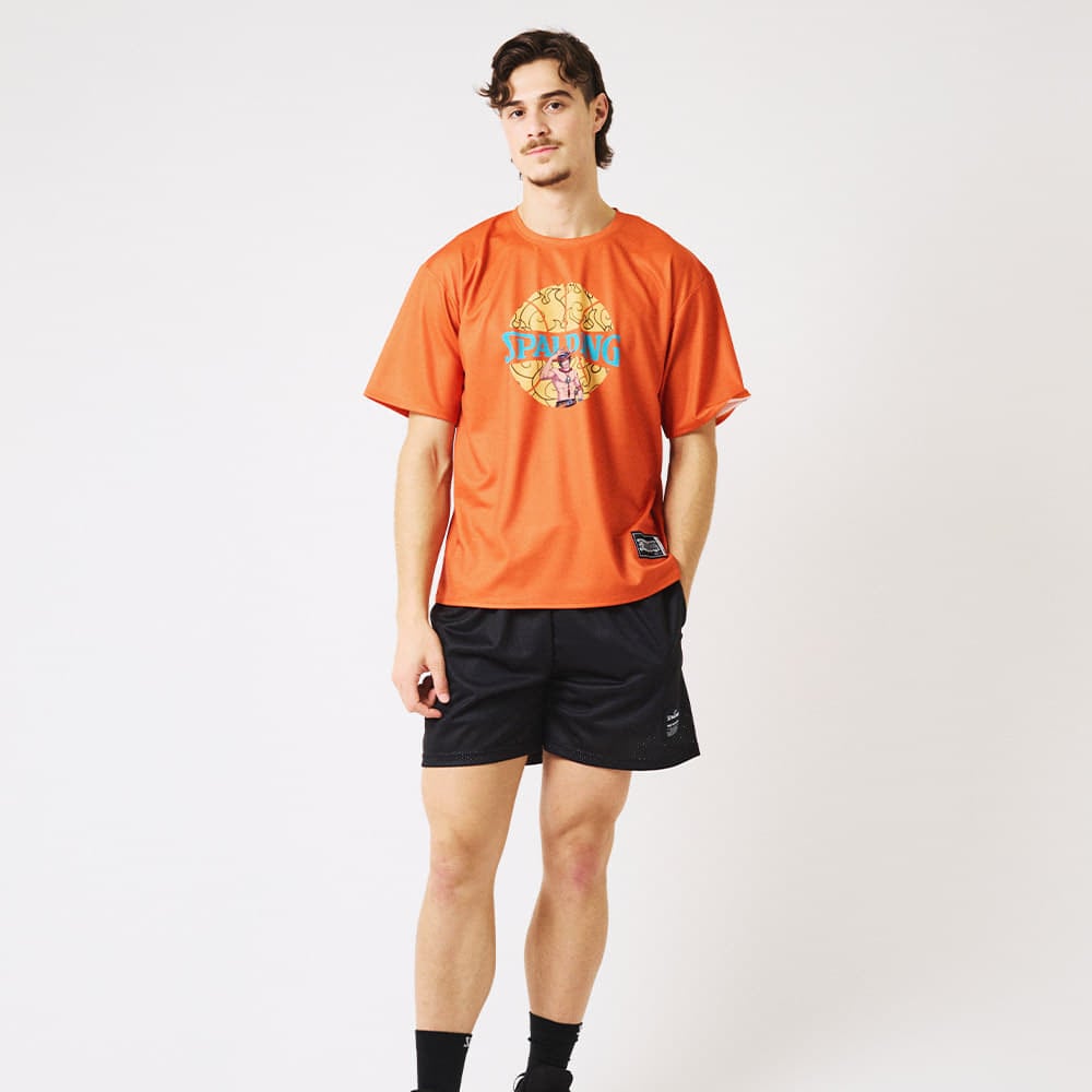 Tシャツ ONE PIECEメラメラの実 ボールプリント SMT25102P 【3カラー展開】