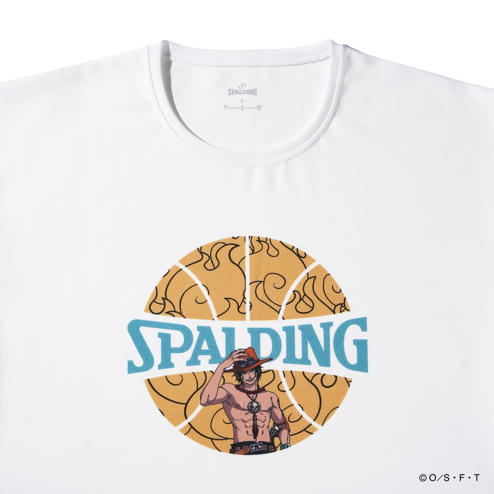 Tシャツ ONE PIECEメラメラの実 ボールプリント SMT25102P 【3カラー展開】