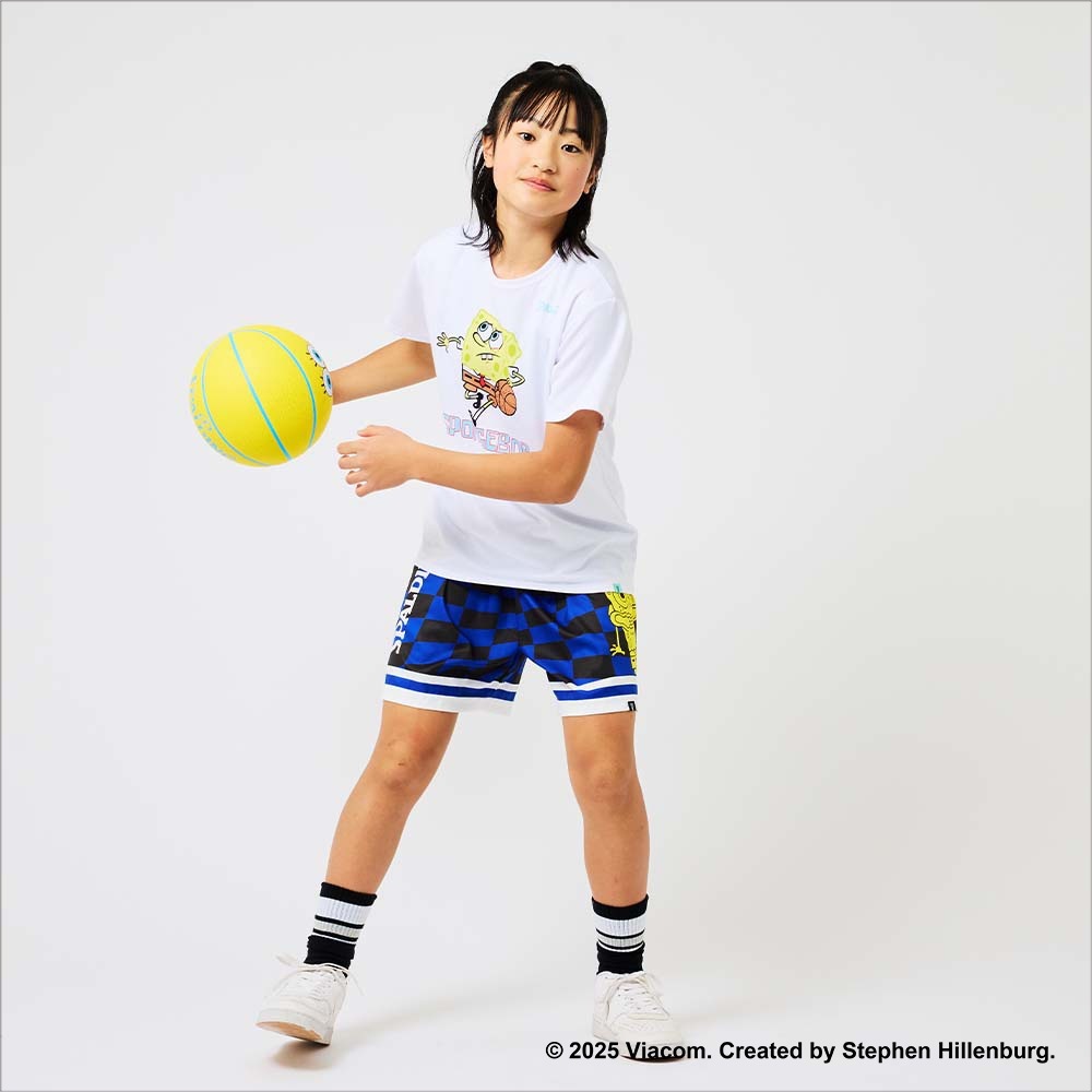 ジュニア Tシャツ スポンジ・ボブ クラビー パーティ SJT25067S【3カラー展開】