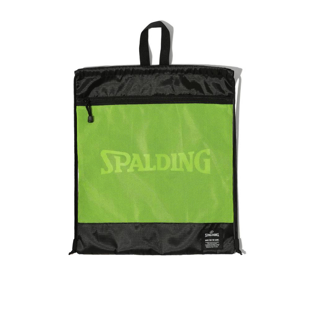 デイリー ナップサック ブラック×ライムグリーン 42-018LG